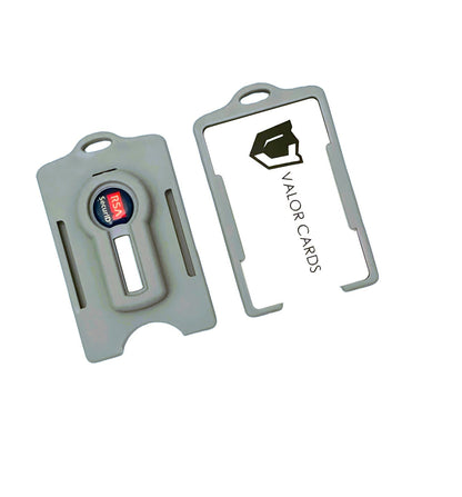 RSA Token - ID Badge Holder - Single/Double - Military Grade - Injection Molded