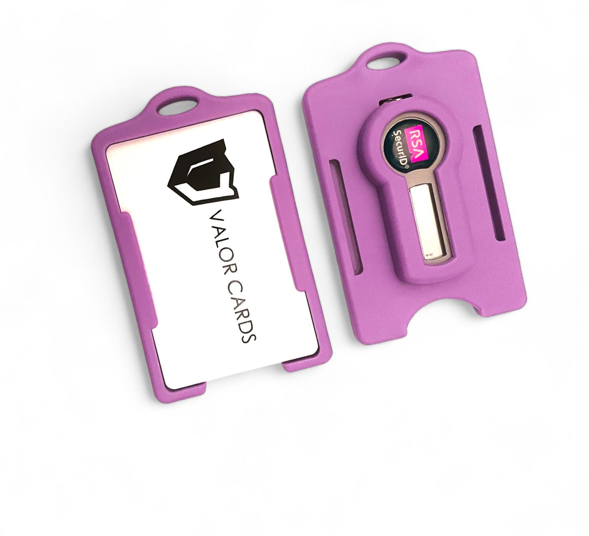 RSA Token - ID Badge Holder - Single/Double - Military Grade - Injection Molded